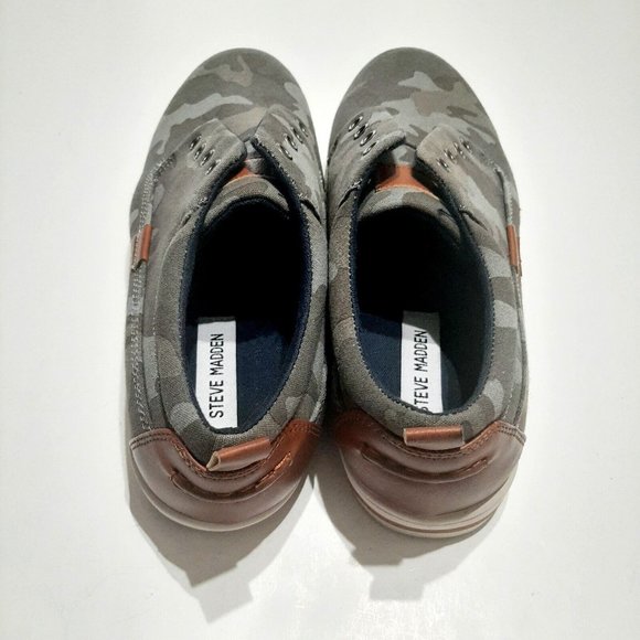 Steve Madden Bfender Slip On Shoes Sneakers Boys Size 7 Comfy - Picture 4 of 5